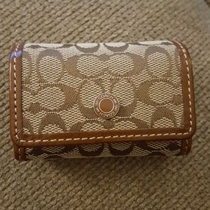 Coach contact lens case